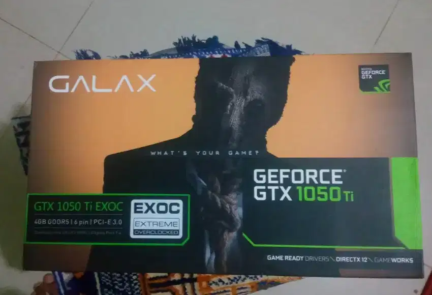 Jual Vga Galax GTX 1050 Ti 4GB GDDR5 EXOC