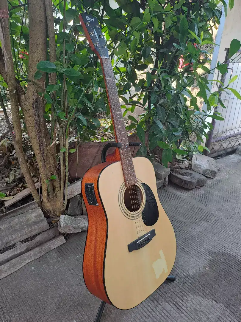 Gitar Akustik Elektrik Cort AD810 OP Original