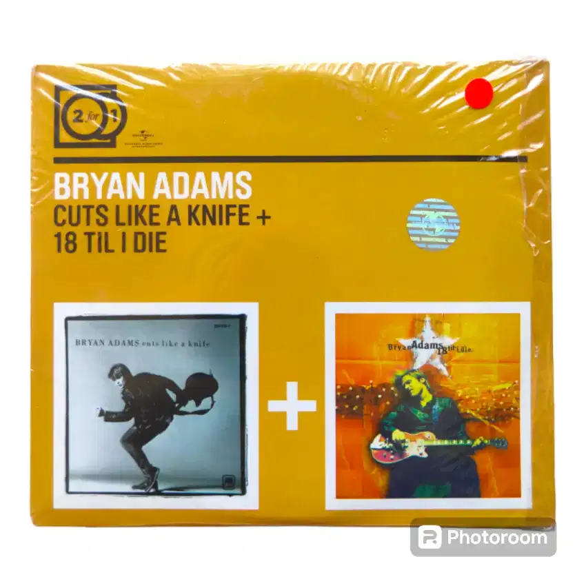 CD Bryan Adams Cuts Like A Knife + 18 Till I Die