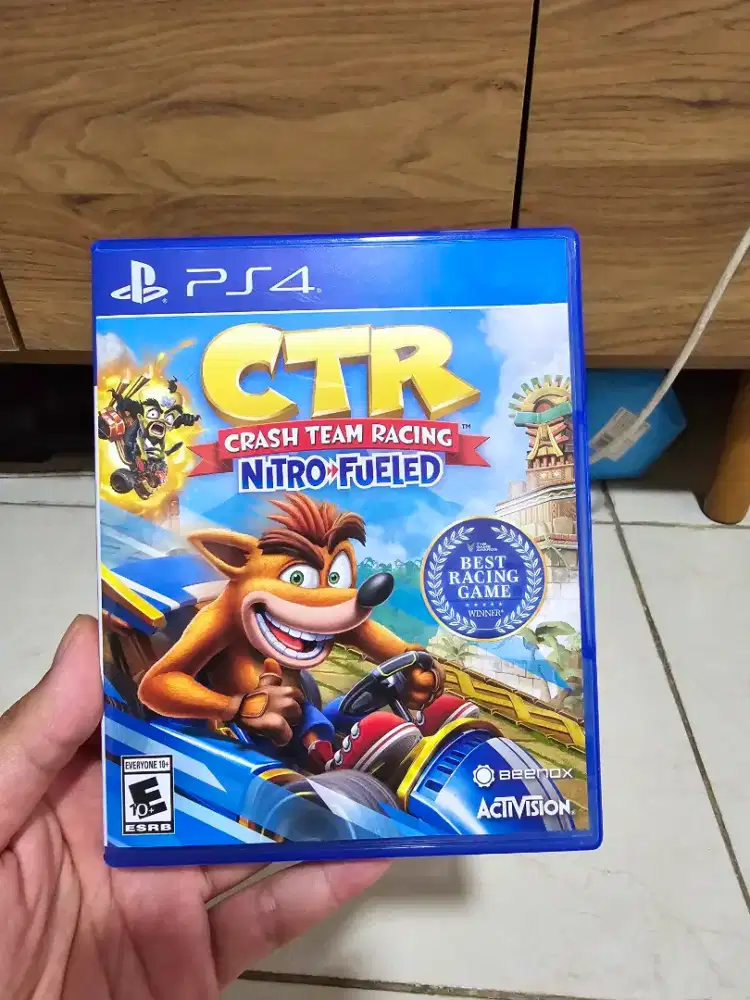 Kaset PS 4 CTR Crash Team Racing Region 3