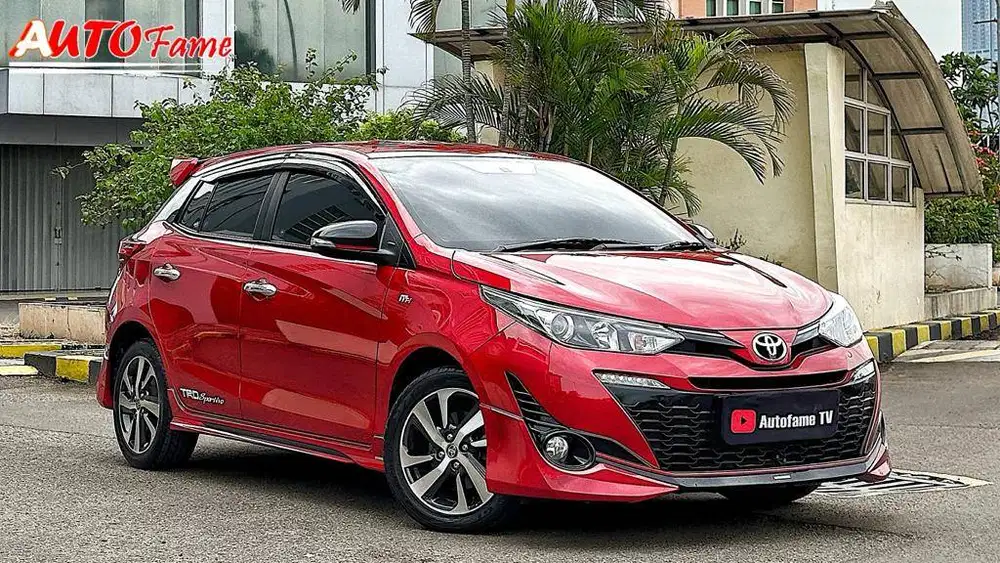 Toyota All New Yaris TRD Sportivo AT Facelift 7Airbag NIK 2018 Red ...