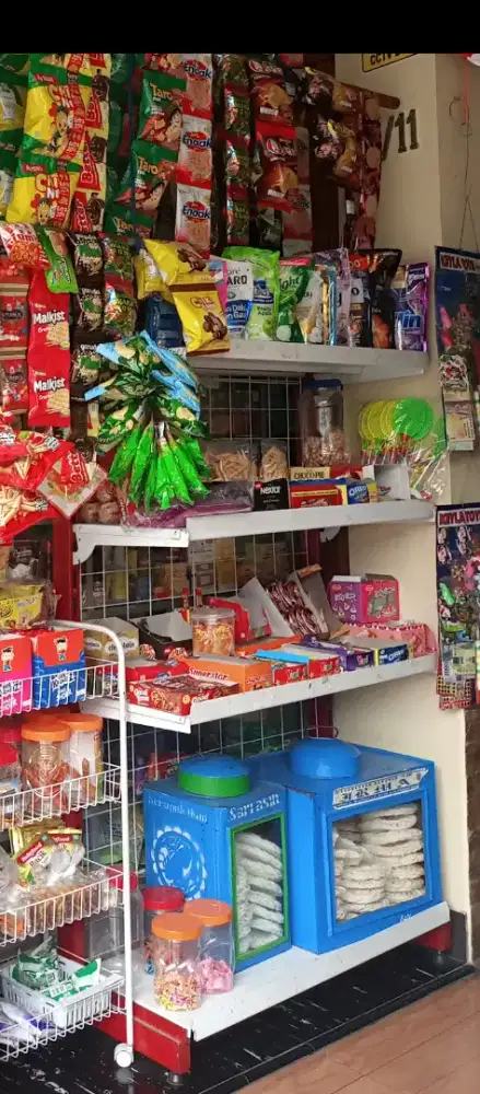 Jual Gondola bekas warung