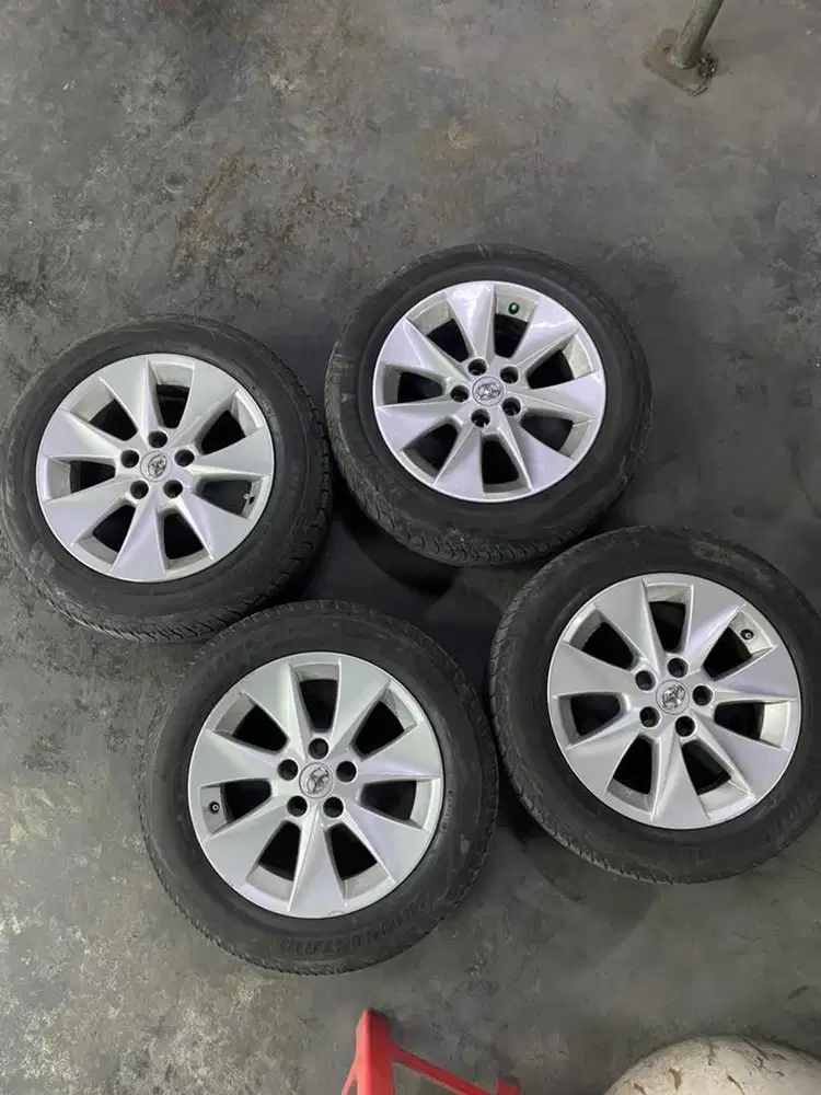 VELG OEM ALPHARD DAN BAN Ori 2012 up R17 • COCOK CAMRY • INNOVA