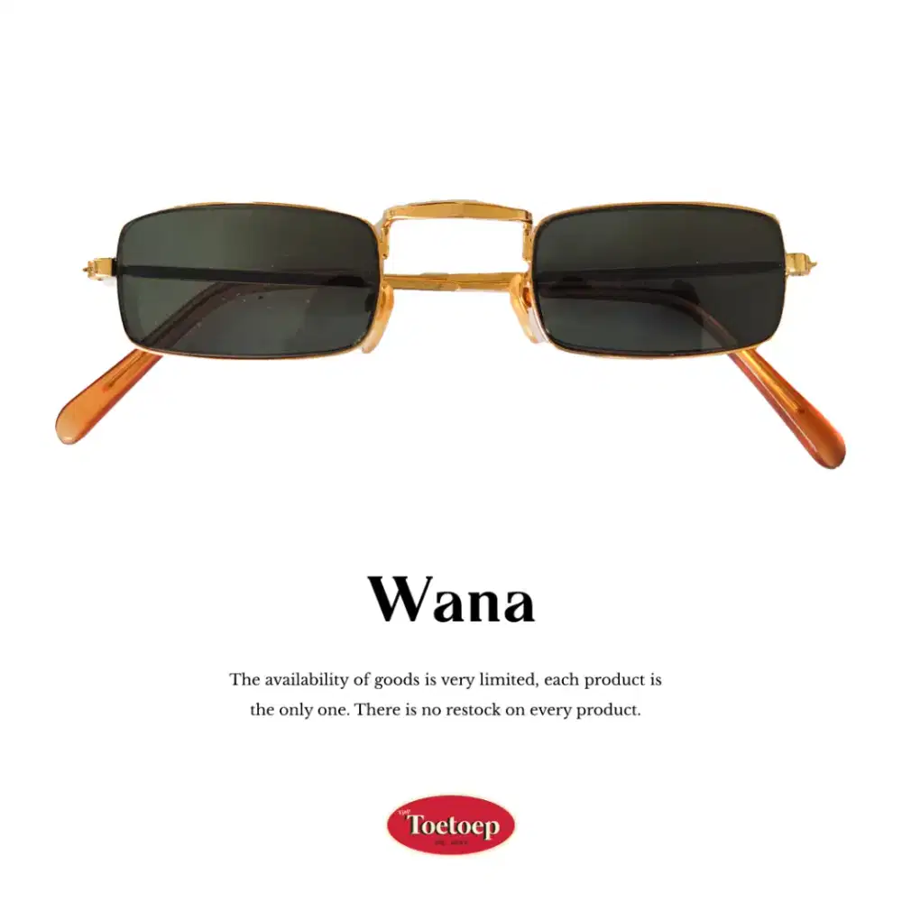 Tjap Toetoep Kacamata Vintage Wana
