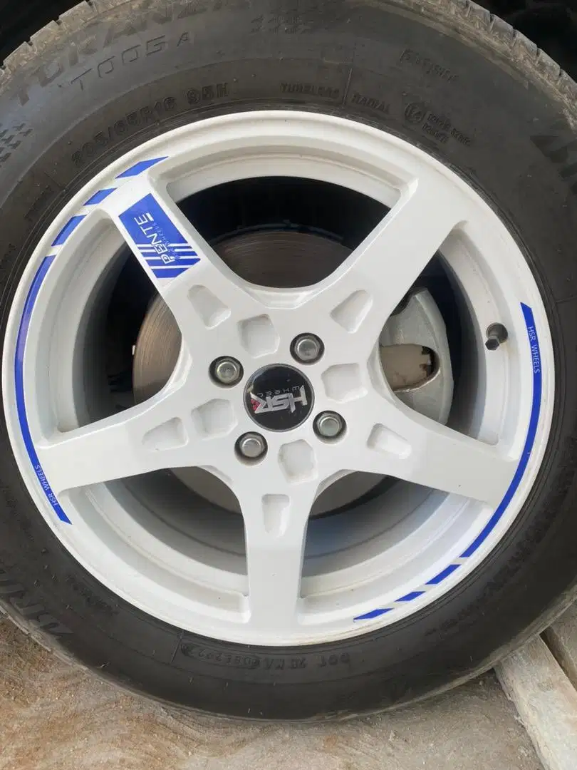 Seperti Baru Velg HSR R16 4x100