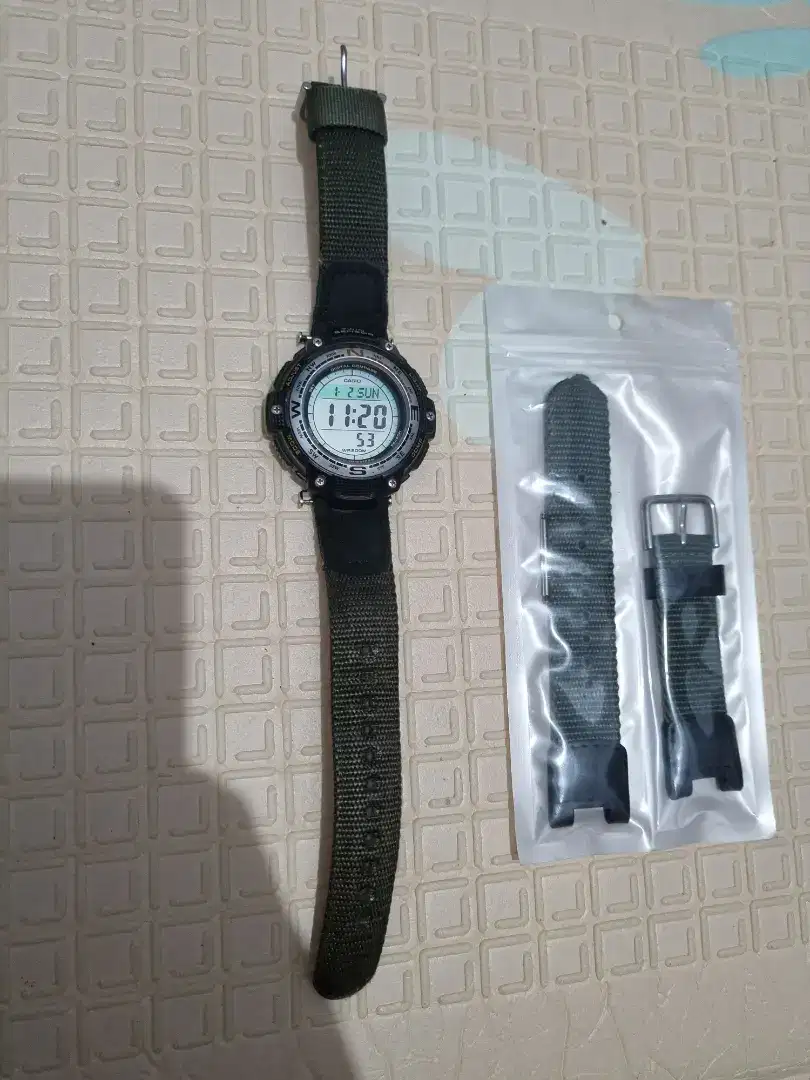 Jam Tangan Casio SGW 100 Twin Sensor Compass no protrek