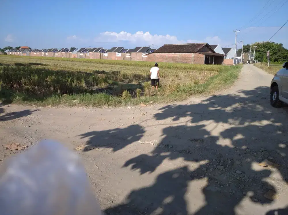 Tanah  zona kuning siap untuk perumahan,gudang dan pabrik