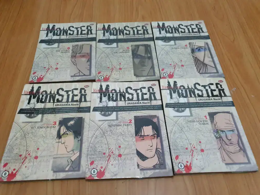 KOMIK MONSTER, 20TH CENTURY BOYS , PLUTO LENGKAP BISA ECERAN