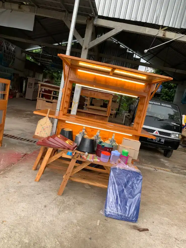 gerobak angkringan gerobak wedangan gerobak bakaran bayar ditempat