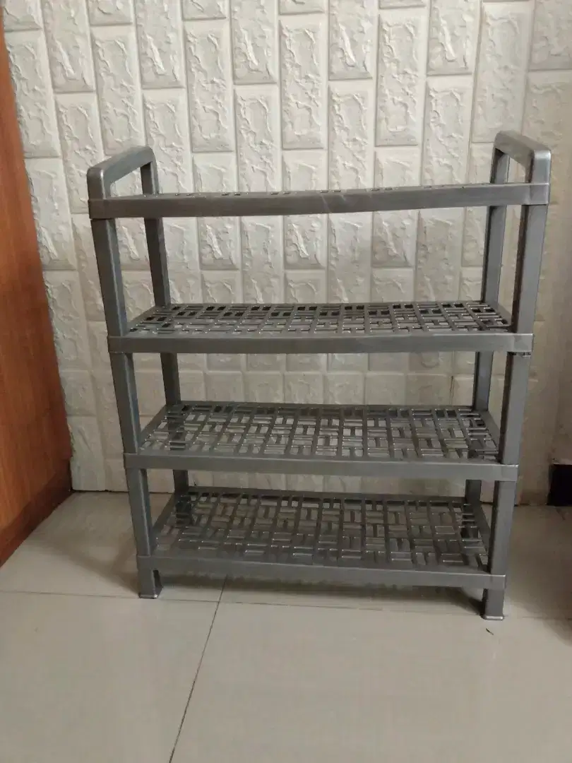 Rak sepatu plastik New