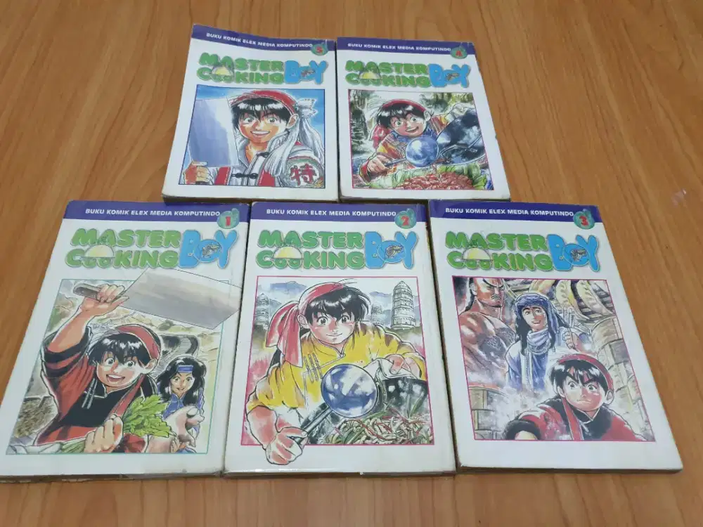 KOMIK MASTER COOKING BOY , YAKITATEI JAPAN  LENGKAP BISA ECERAN
