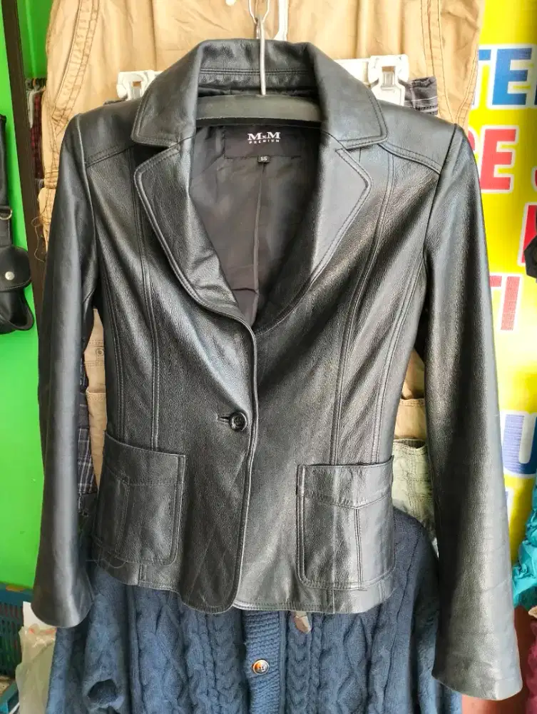 Jaket Kulit wanita kulit domba