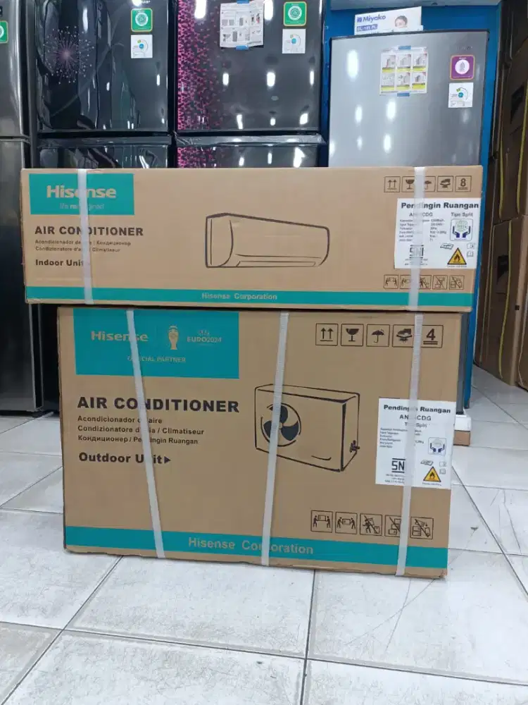 AC HISENSE 1/2 PK BARANG BARU GARANSI RESMI, HARGA BERIKUT PASANG