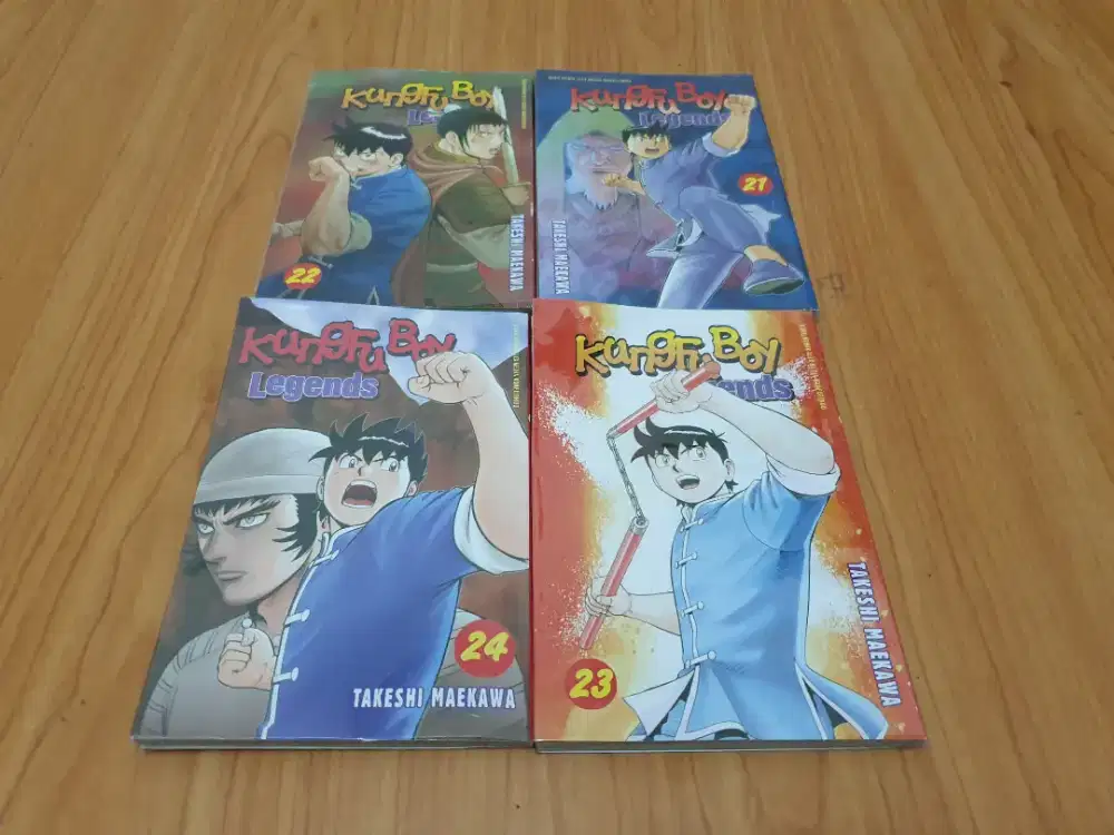 KOMIK KUNGFU BOY , KUNGFU STAR, ROULETTE BATTLER LENGKAP BISA ECERAN