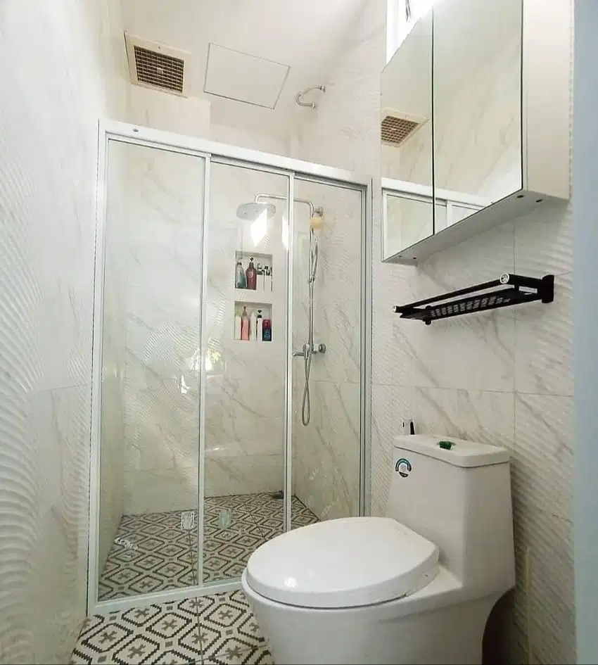 JUAL SHOWER SCREEN (PENYEKAT KAMAR MANDI TYPE SINGLE PANEL)