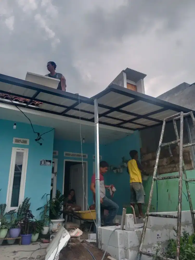 Kanopi minimalis alderon