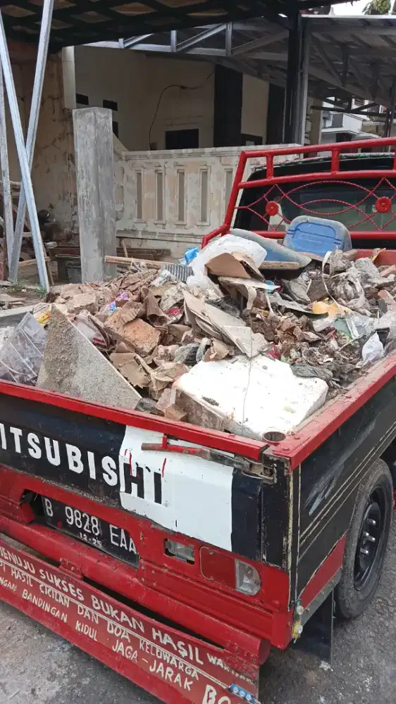 Jasa buang puing/Jasa pindahan/Jasa buang sampah Depok Jaktim & Jaksel