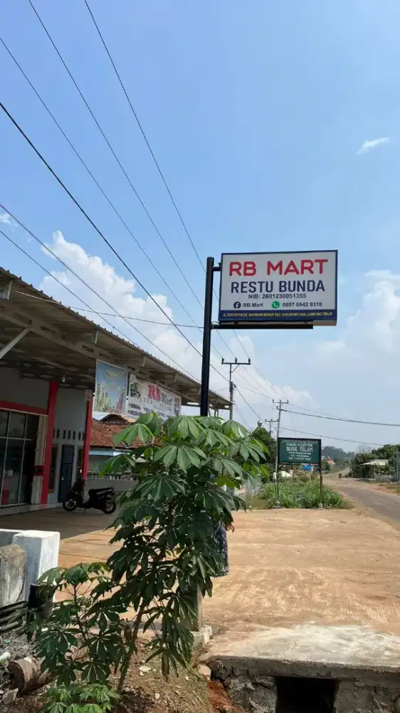 Papan Nama acrilik