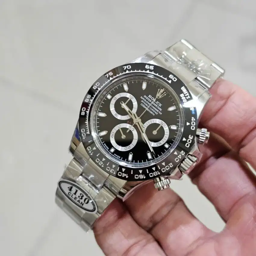 JAM ROLEX DAYTONA BLACK DIAL