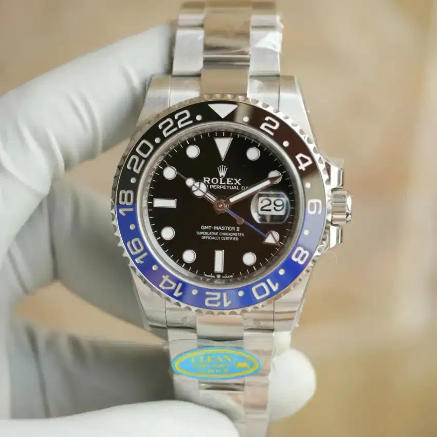 JAM ROLEX GMT MASTER II BATMAN BLUE