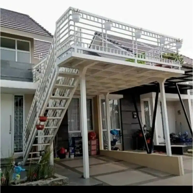 KANOPI BALKON BESI HOLLOW