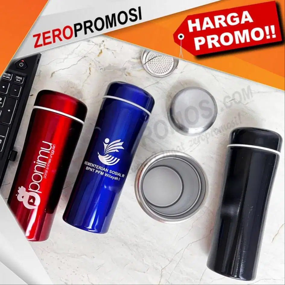 Souvenir Tumbler Stainless + Saringan Kode Co-301