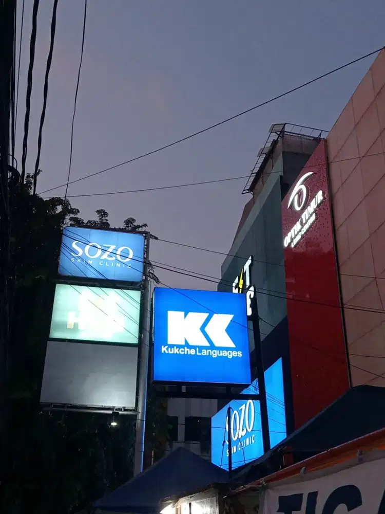 Huruf timbul//Papan nama//Neon box//Reklame//Acrylic//Murah