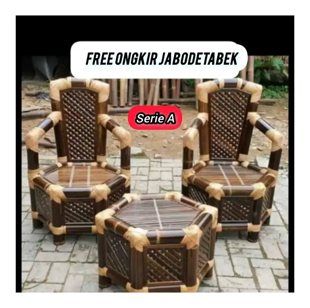 KURSI BAMBU/BALE BAMBU/AMBEN