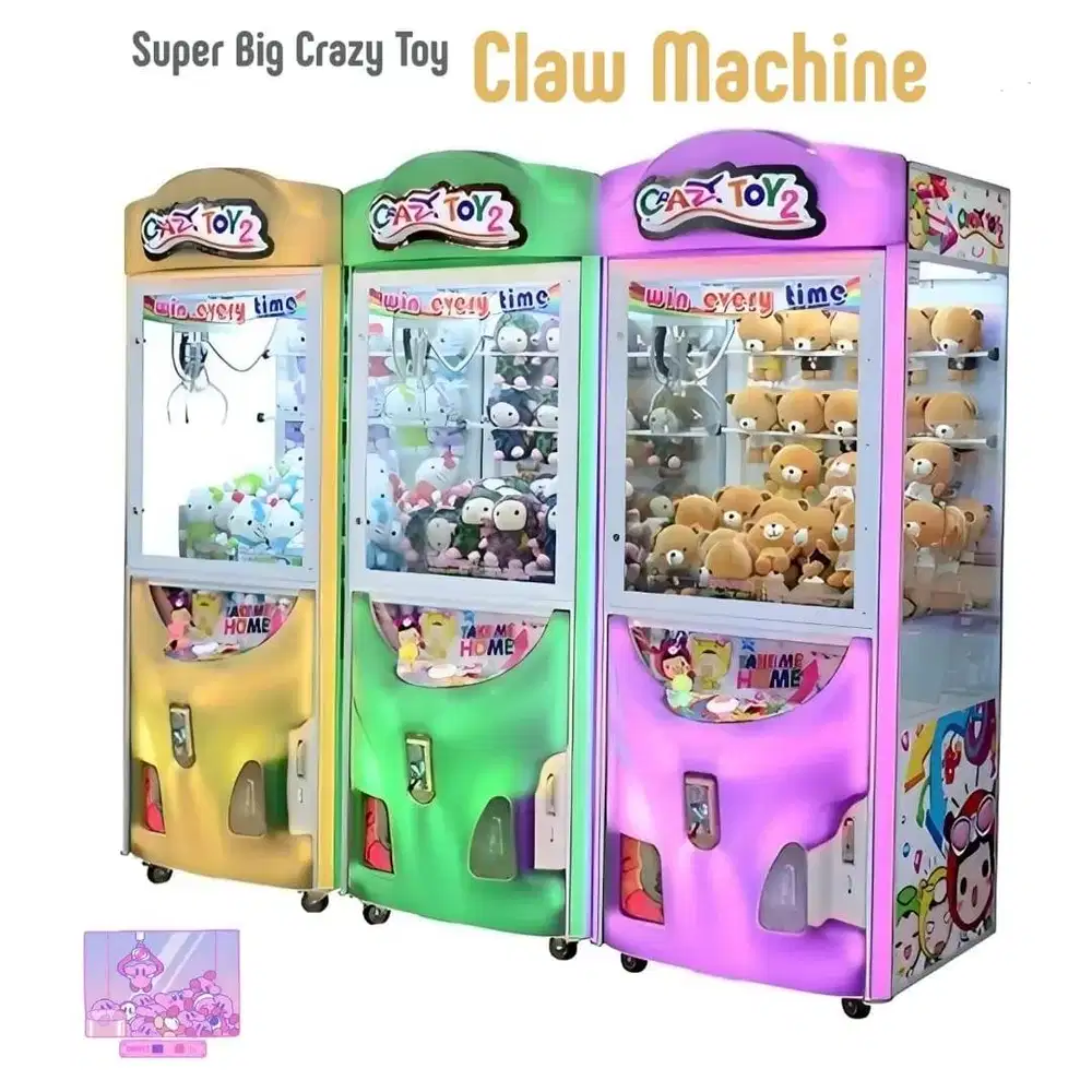 Termurah Ready Stock Mesin Capit Import Luxury