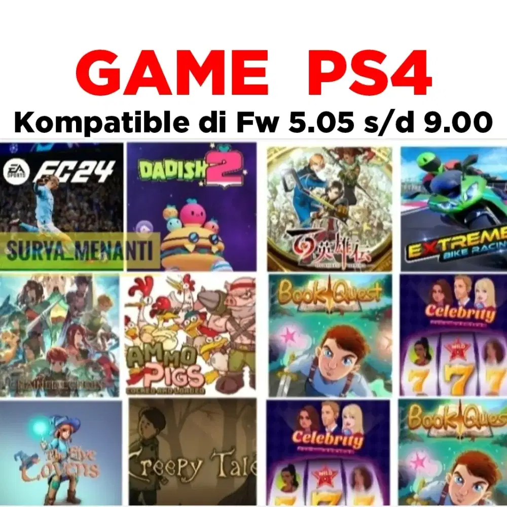 JUAL GAME PS4 MRH