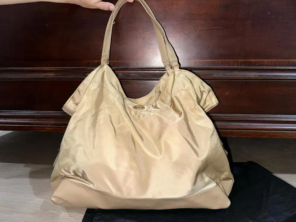 Tory Burch Tote Bag Canvas Cream