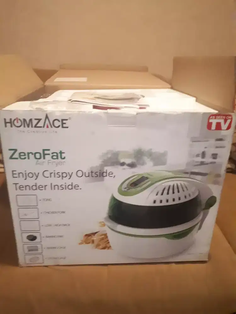 Dijual Air Fryer ZeroFat  Homzace