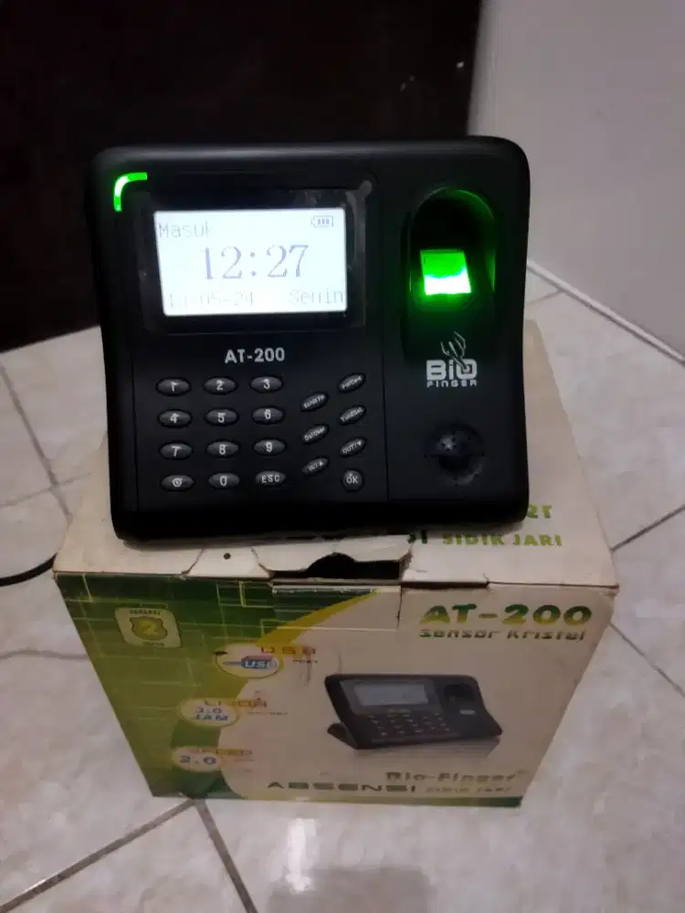 Bio finger AT 200 second kondisi macam di foto (nego tipis)