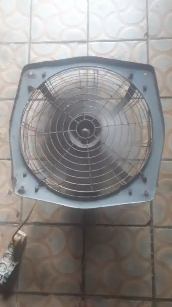Se bh kipas gudang besi ring 14 angin tornado normal cpt dpt yah