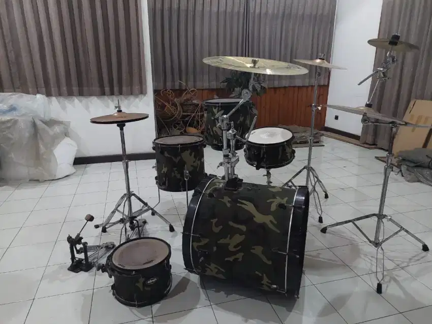 DDRUM Drum Set Motif Army 90% Good Condition Kota Bandung