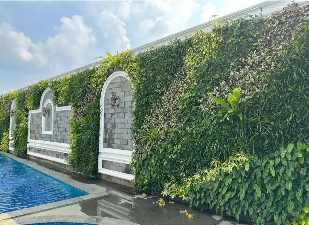 Tukang taman vertikal garden,taman lancape ,taman minmalis