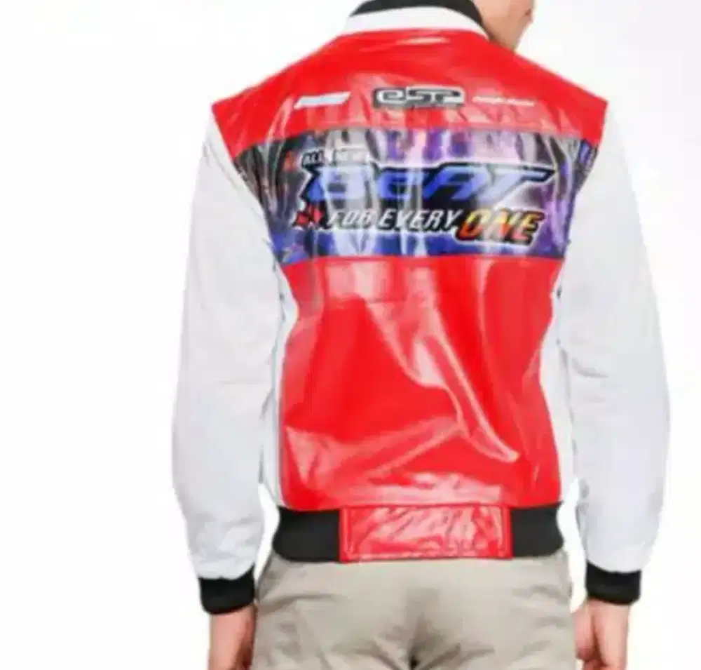 Jaket original Beat Pop Red white