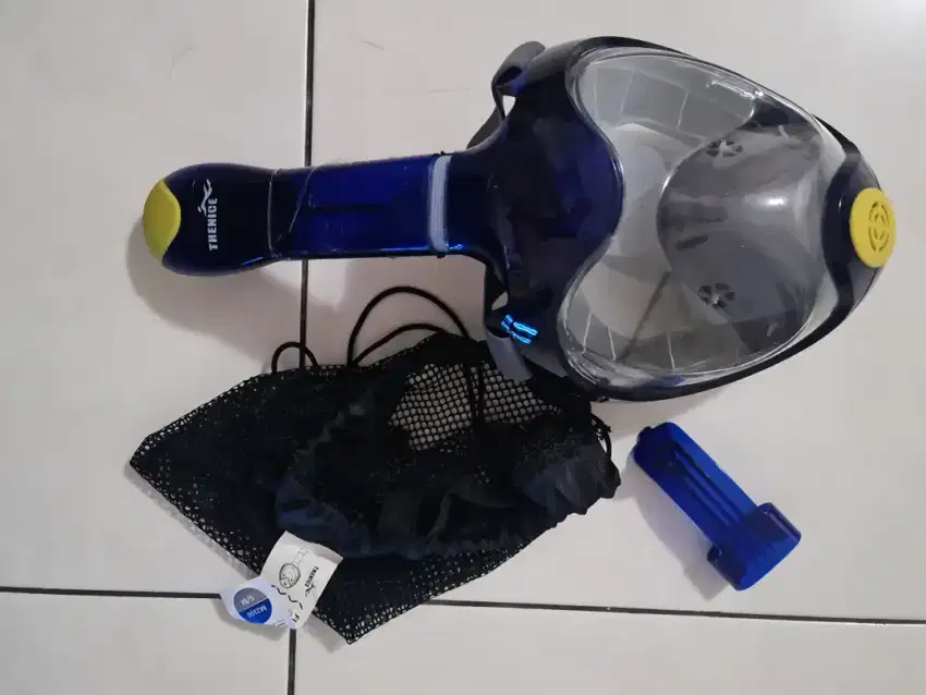 Masker diving 95%baru