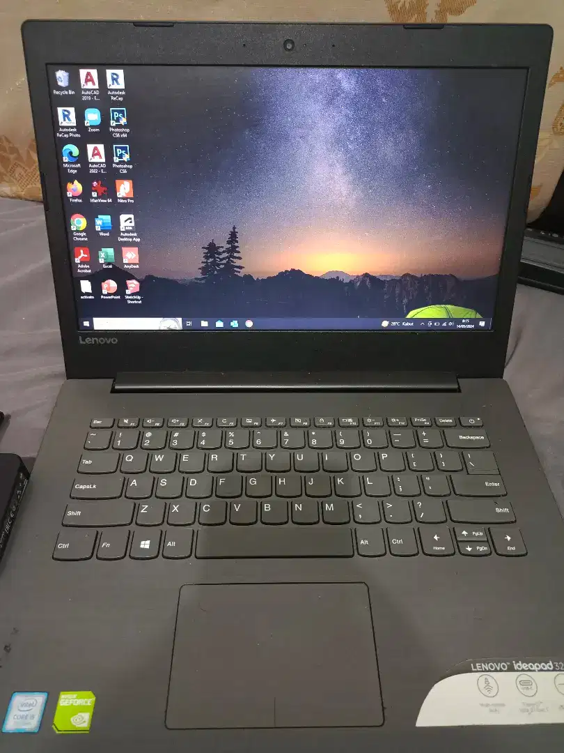 Jual cepat segera Laptop second Lenovo Ideapad 320 core i5 BU