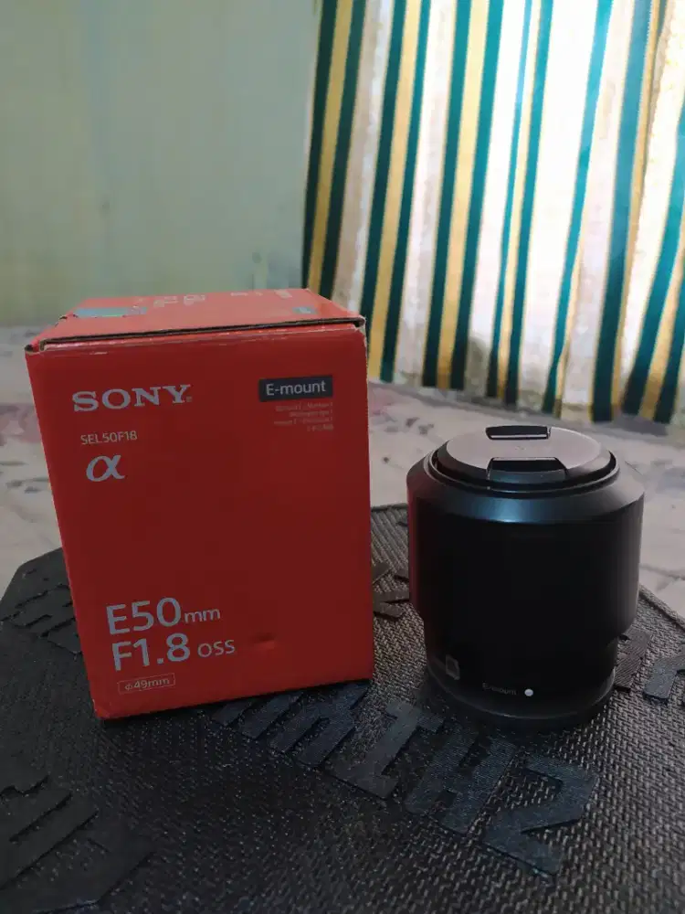 Lensa Fix sony E 50mm F.18oss 