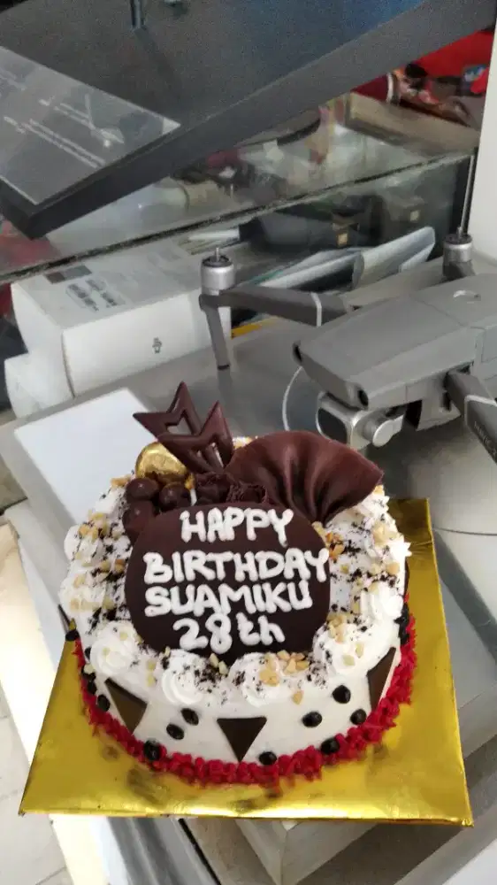 Kue ultah / ulang tahun blackforest