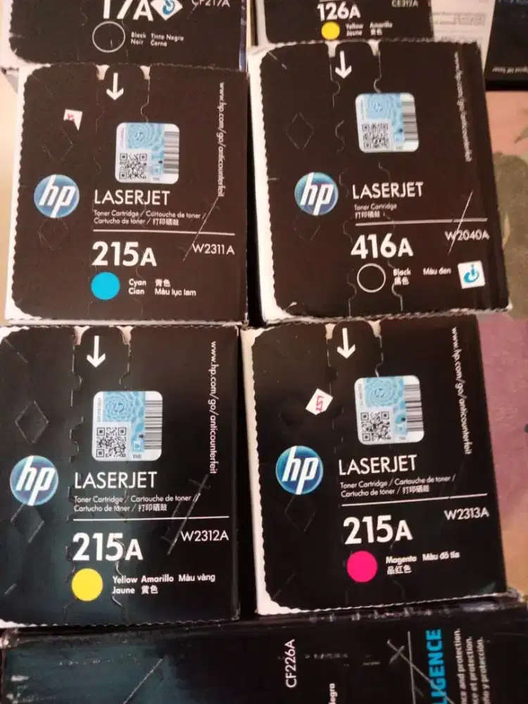 Yang ada tinta baru dan bekas.berkabar aja bosku.