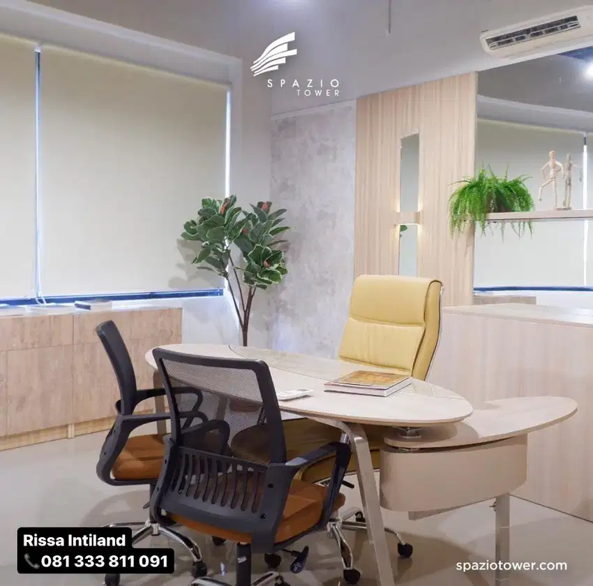 Jual kantor Spazio Tower Surabaya Barat Intiland dekat Graha Famili