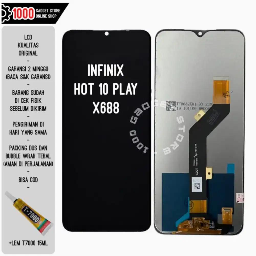 Kaca lcd infinix GT 10 pro 5 G free Pemasangan