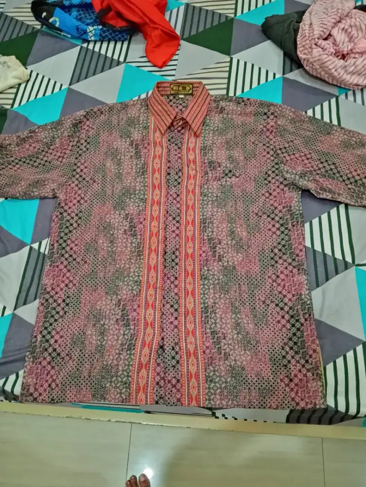 kemeja / Baju batik solo halus