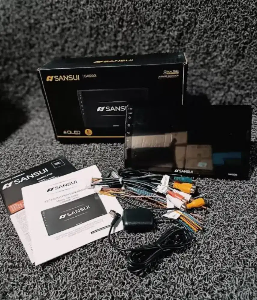 Head Unit Android ram 2/32 layar QLED