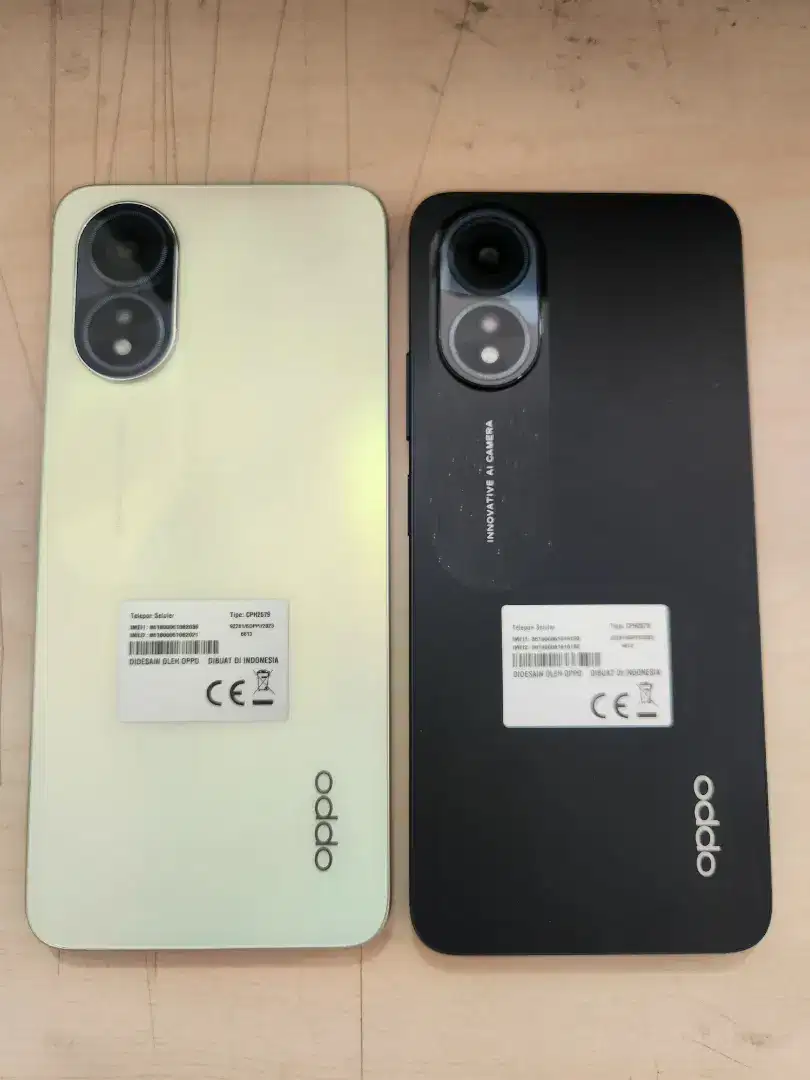 OPPO A38 4 128 GARANSI RESMI ORI LENGKAP CAS BOX NOKEN SEHAT NO SERVIS