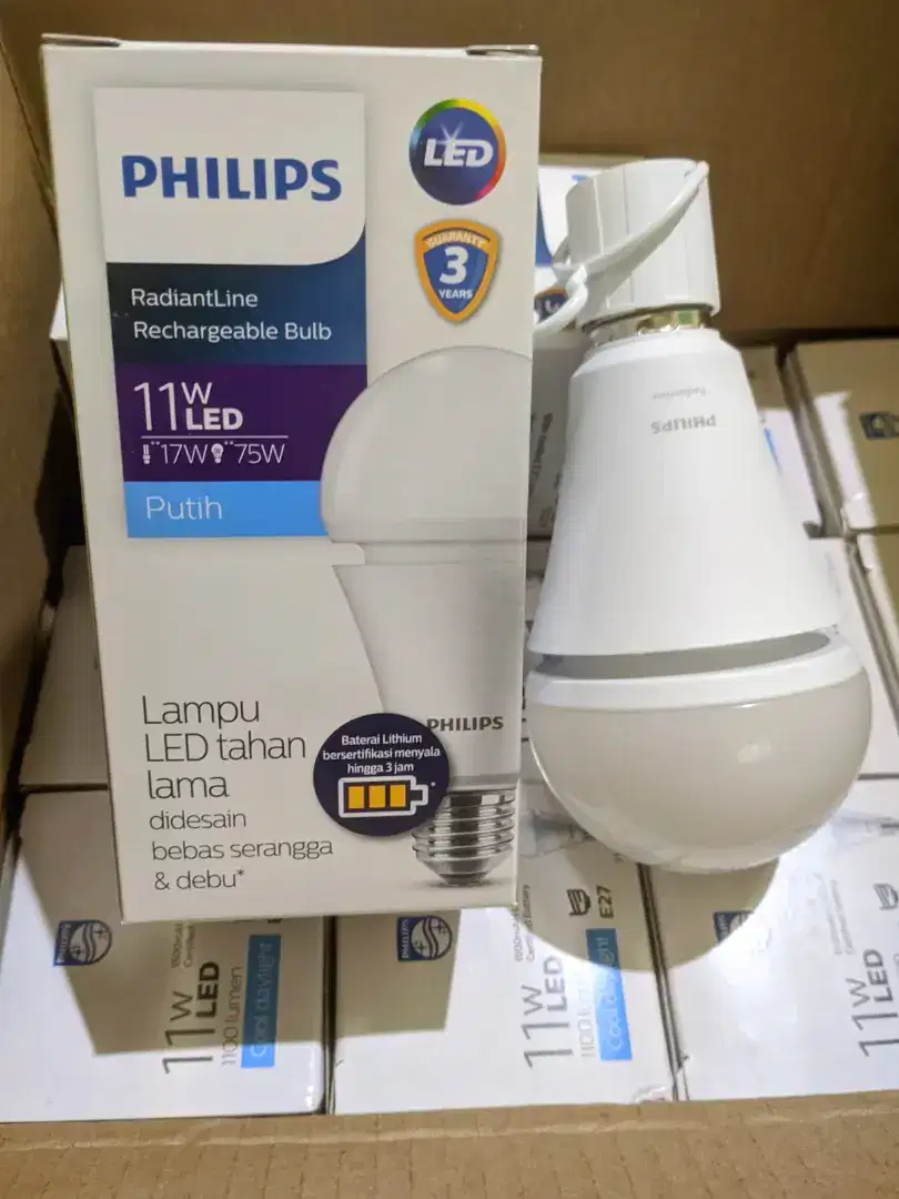 LAMPU LED PHILIPS EMERGENCY 11 WATT
BUAT JAGA² KALAU MATI LISTRIK