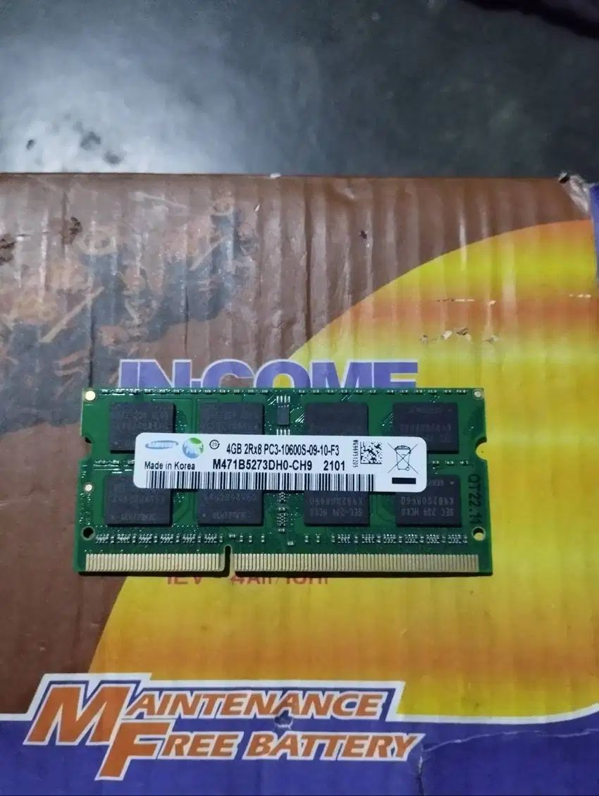 Ram laptop ddr3 4 gb siap pakai