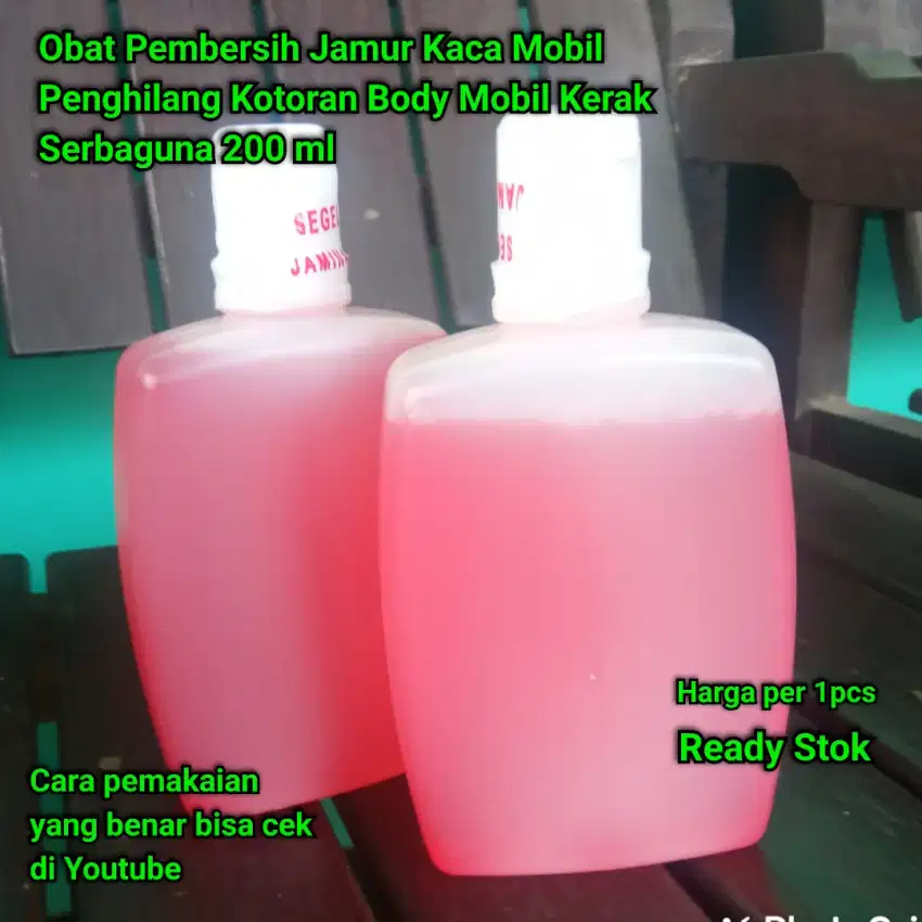 Obat Pembersih Jamur Kaca Penghilang Kotoran Body Kerak 200 ml